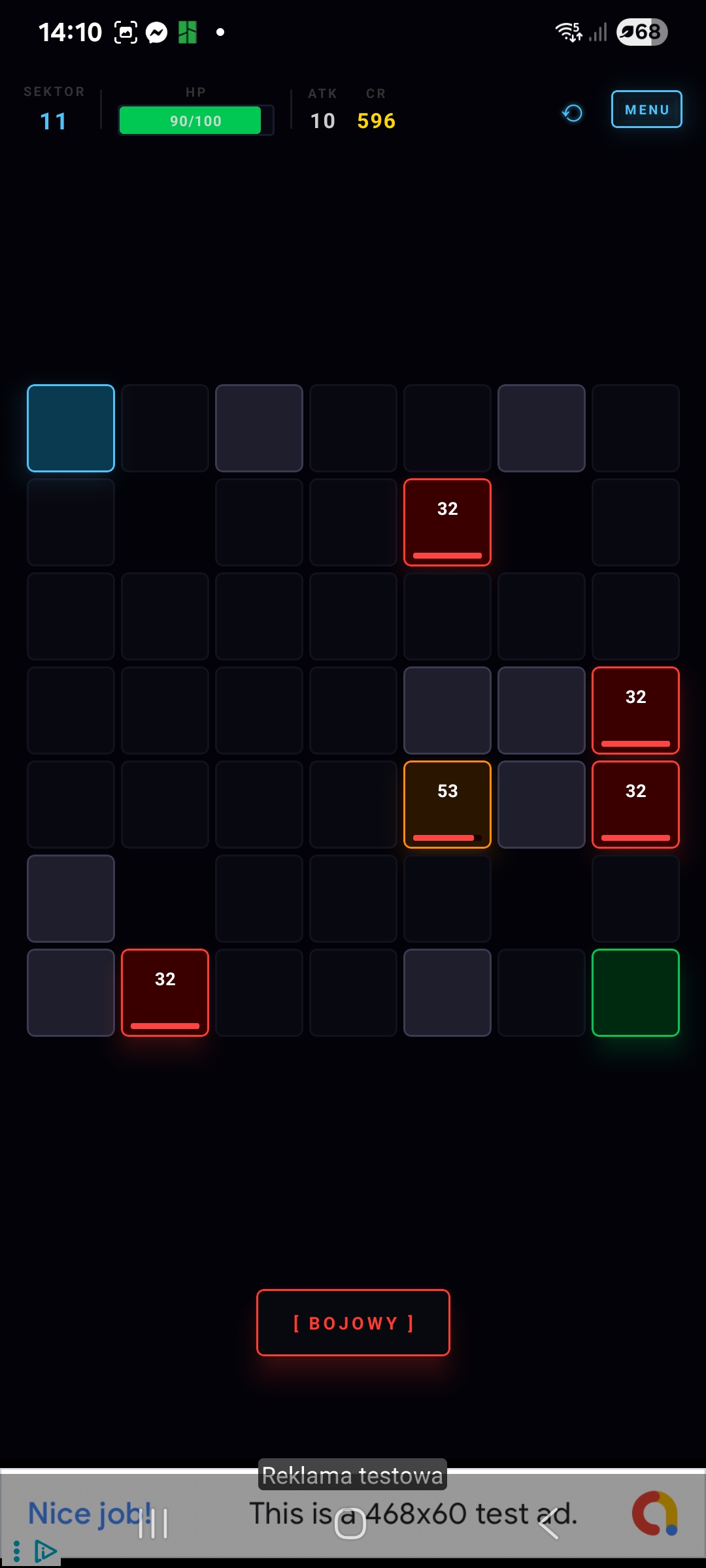Neon Grid — gameplay